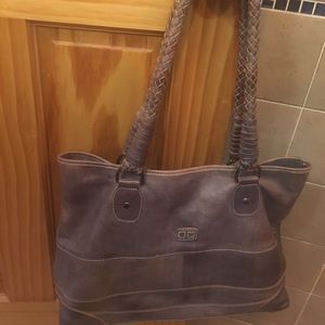 Bed Stu grey shoulder bag